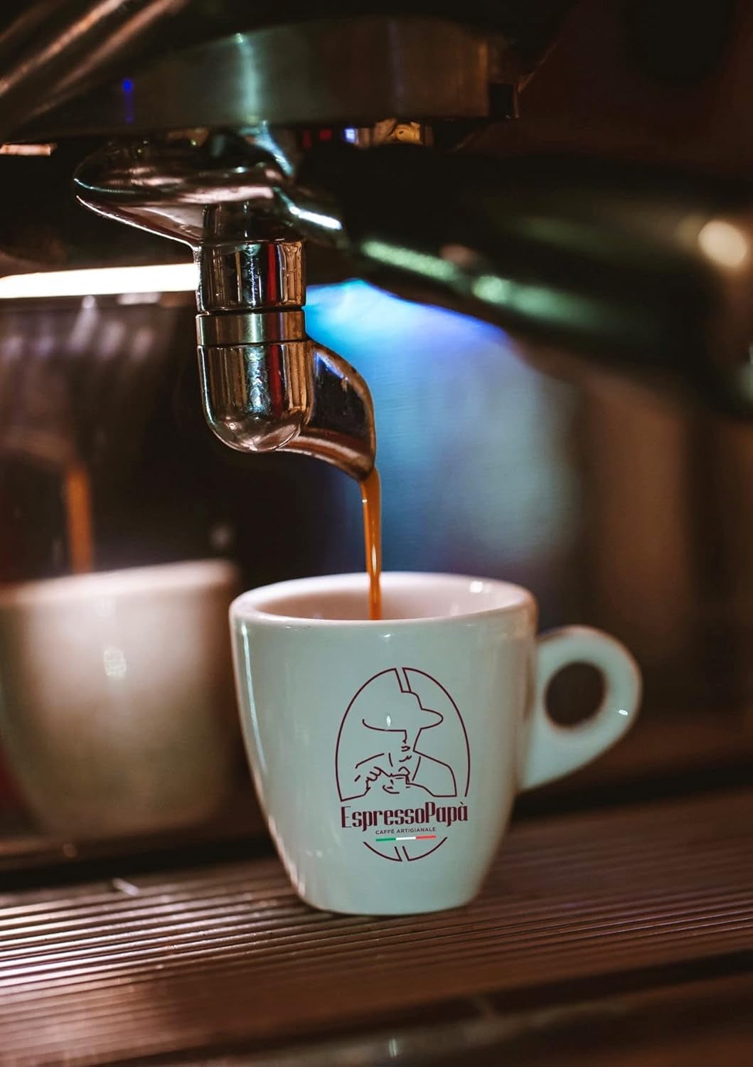 Espresso Napoletano BLACK OF NAPLES - extrem de intens și cremos - aciditate foarte scăzută - boabe întregi 100% Robusta 500g