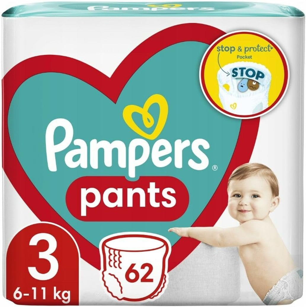 Pampers Pants pelenka 5-ös méret (12-17 kg), 48 db, védelem és kényelem. Könnyen használható Pampers pelenka.