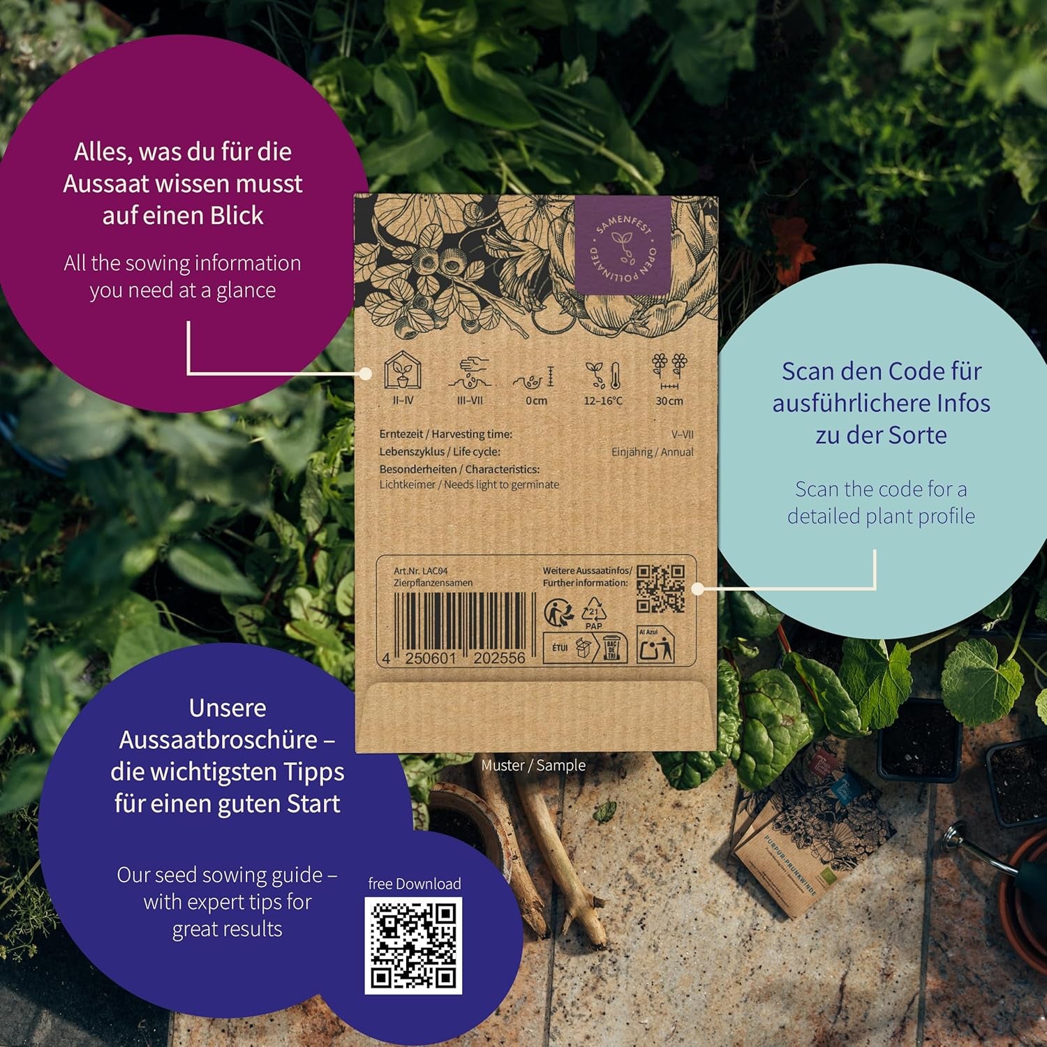 Varázskerti magvak – A kolostorkert: zöldségek és fűszernövények a középkorból – 9 történelmi kulináris, gyógyászati ​​és kerti magdoboz