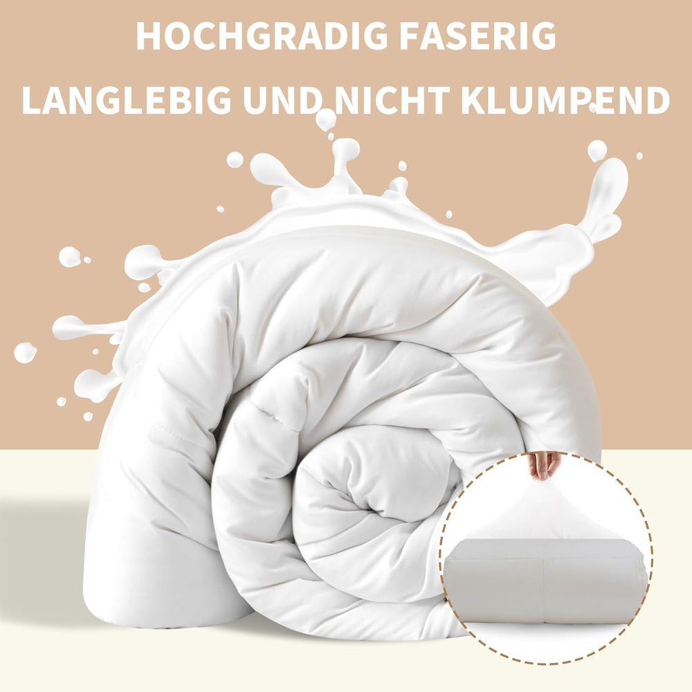 Good Nite Quilt All Seasons Paplan 155X220 cm 4 Seasons Paplanok Mikroszálas Paplan Four Seasons Paplan Fehér (155X220 Cm) Paplanok és paplanok Naty Shop