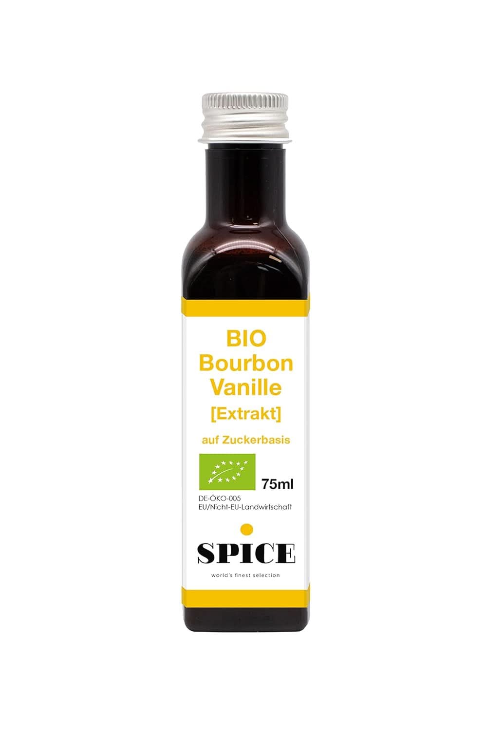 SPICE BIO Bourbon vanília kivonat, 75 ml Aromas Naty Shop
