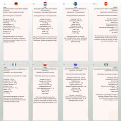 Teljes élelmiszerű földi csicseriborsó, 8 mm (ideális humuszhoz), nem GMO, természetes, vegán, tejmentes, hozzáadott cukor nélkül, 2 kg