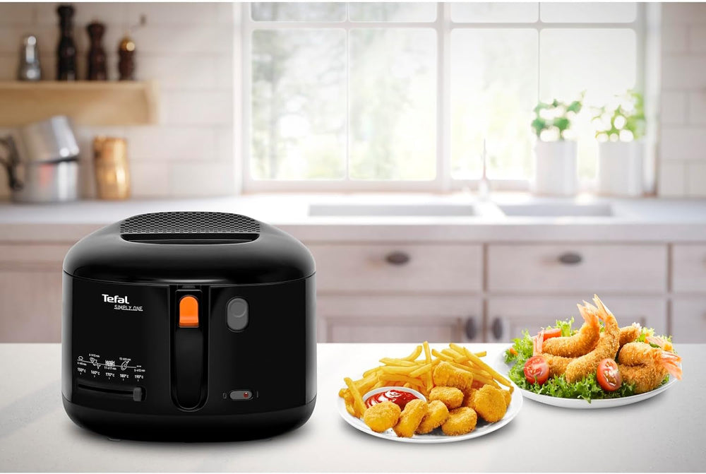 Tefal Simply One Electric Fryer, XL kapacitás 1,2 kg-ig sült krumplihoz, exkluzív fali hűtőrendszer Készülékek Naty Shop