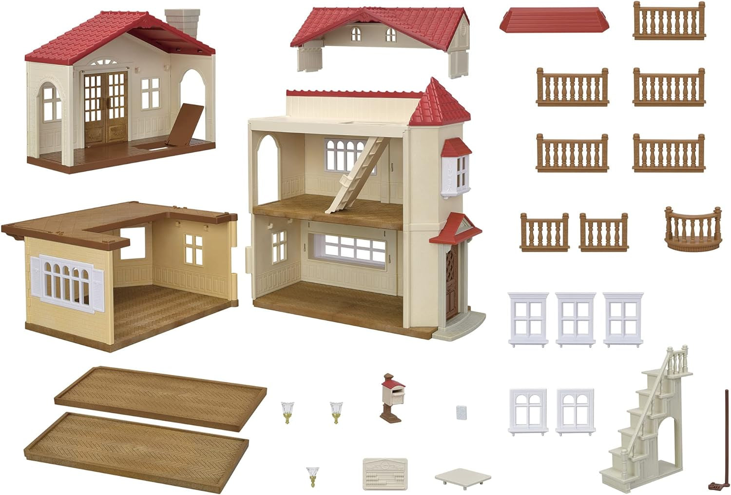 Sylvanian Families 5716 Casă de oraș cu cameră la mansardă