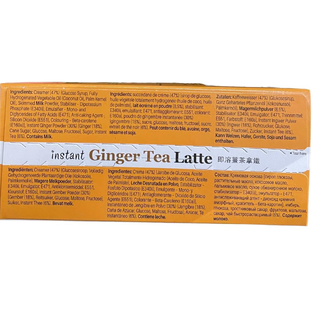 - Ceai instant cu ghimbir și lapte - (1 X 10 X 25 GR)