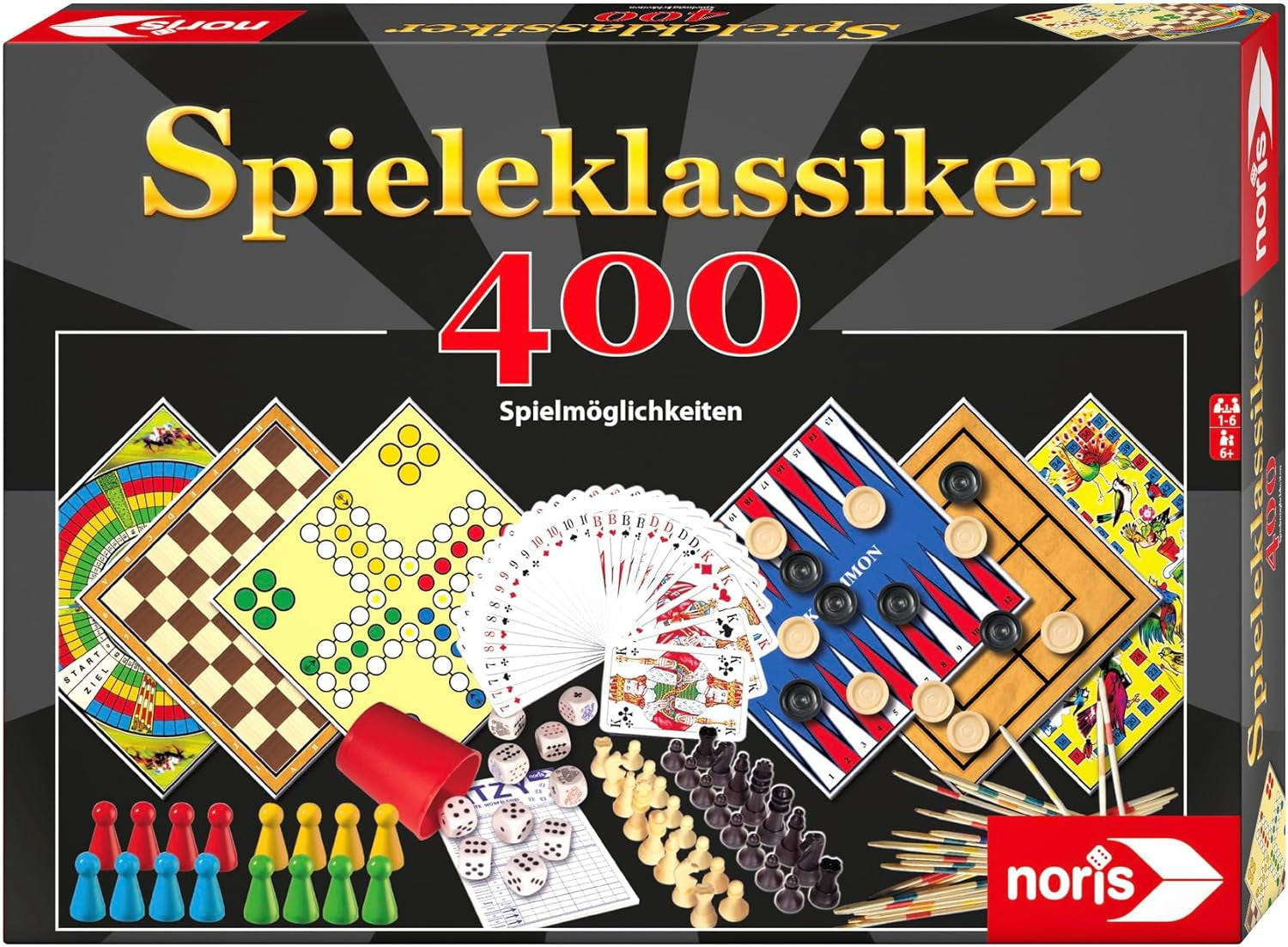 Klasszikus Noris 606111688 játékok 400 játéklehetőséggel