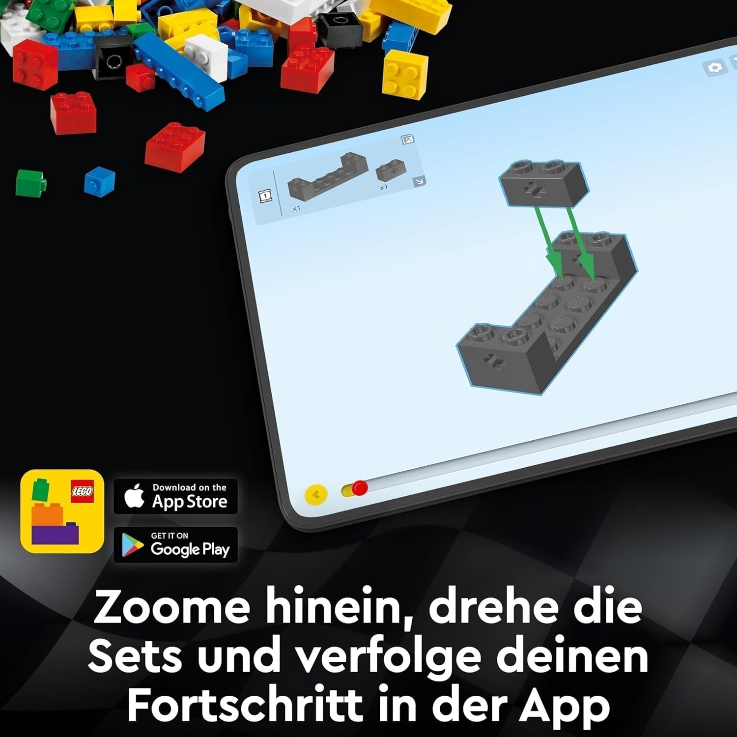 LEGO Speed Champions Mclaren Forma 1 versenyautó 2023, játék 9 évesnél idősebb fiúknak és lányoknak, akik szeretnek önállóan játszani, megépíthető járműmodell, gyerekszoba dekoráció 76919 építőkészletek Besuche den LEGO-Store