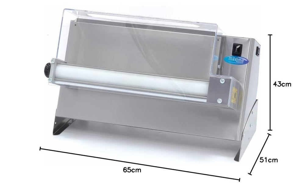Maxima Gastro Fondant henger - Ø45 cm - Einzelwalze - Verstellbare Dicke