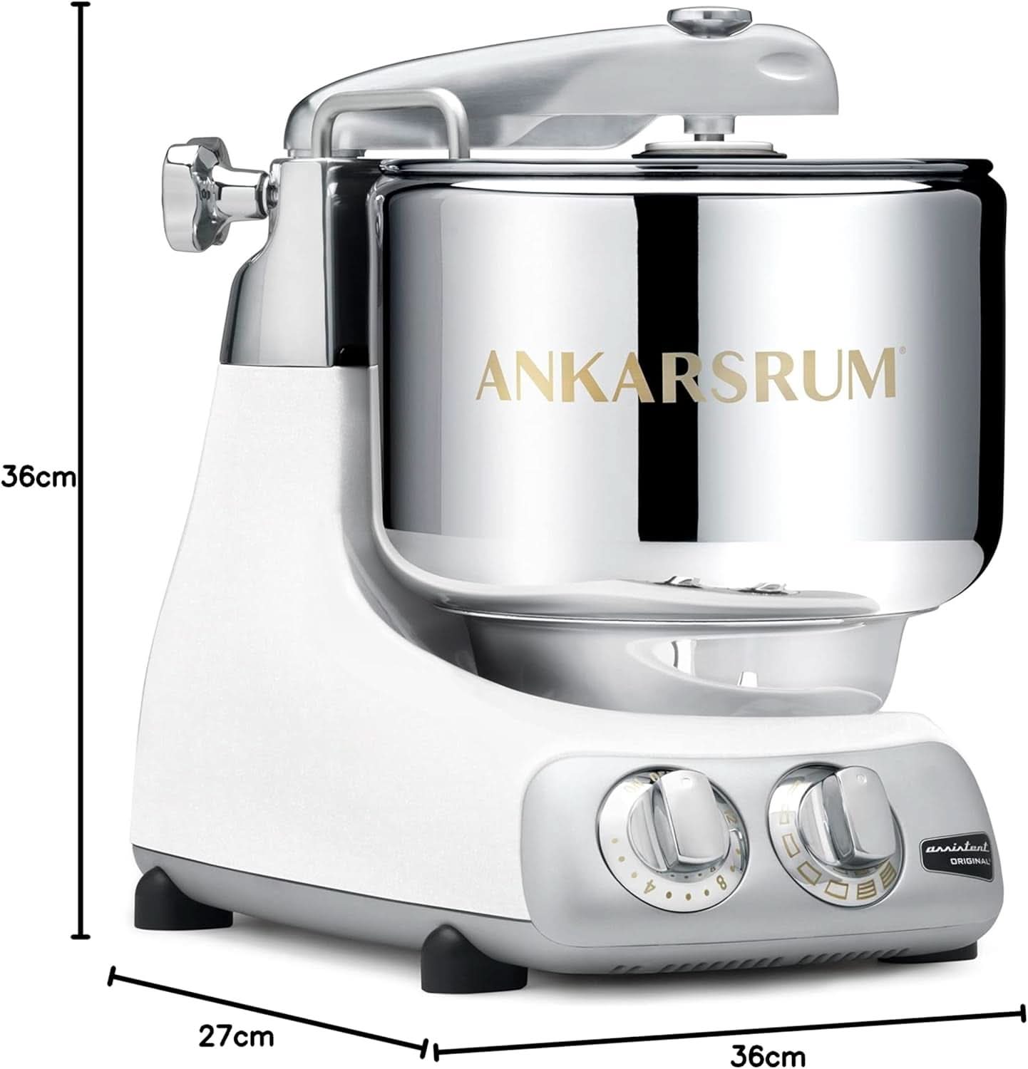 Ankarsrum - Assistant Original Base Konyhai gépkrém AKM6230MW Mineral White Mother and Child Naty Shop