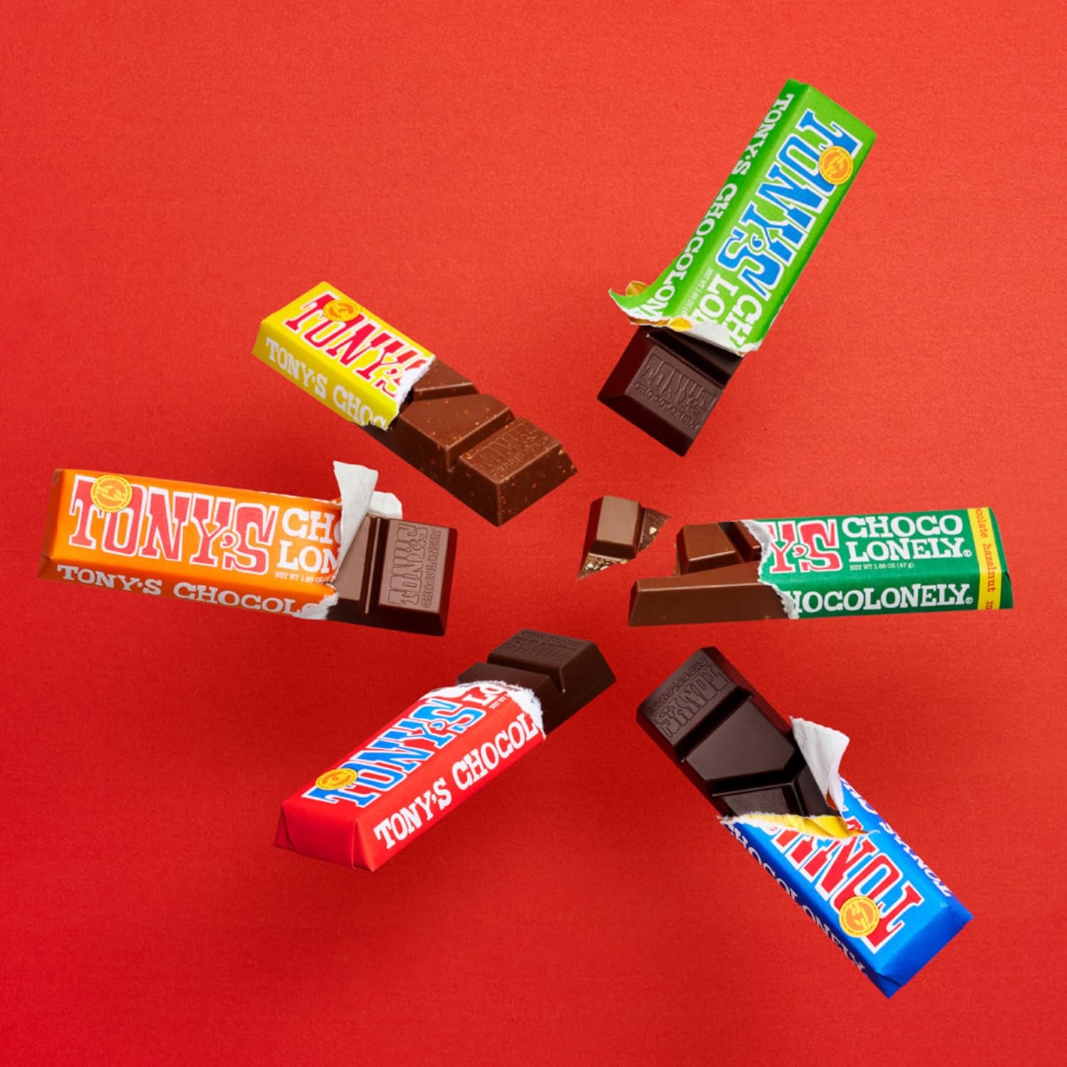 Tony's Chocolonely, tejcsokoládé karamellel és tengeri sóval 47g