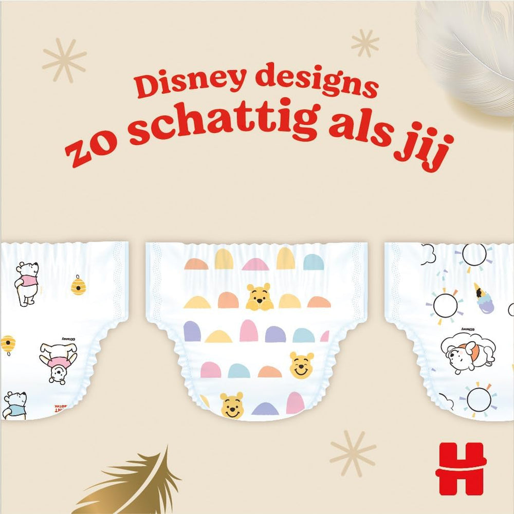 Huggies Extra Care Disney babapelenka, 5-ös méret (12-22 kg), 2 csomag x 33 pelenka, összesen 66 pelenka