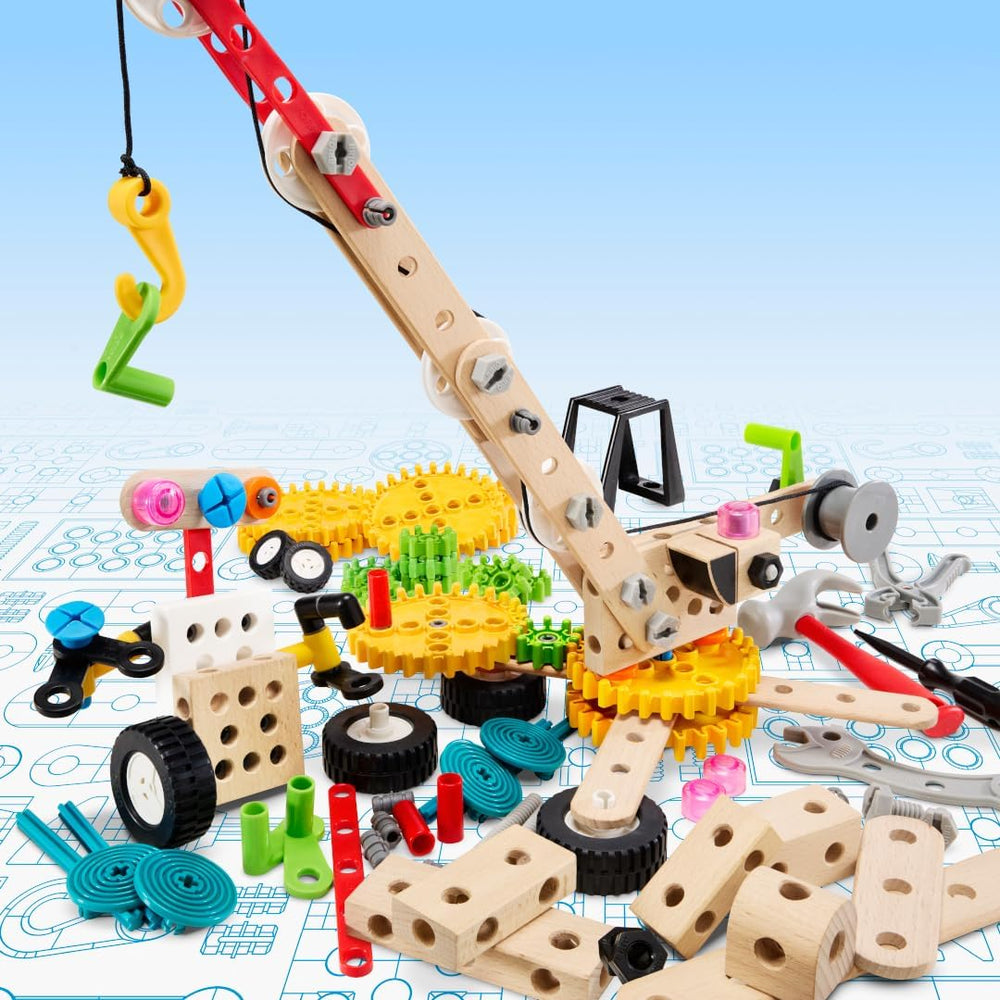 BRIO Builder – 34604 Builder óvodai készlet | Entwicklungsförderndes Rollenspiel- & Konstruktionsspielzeug für Kinder ab 3 Jahren