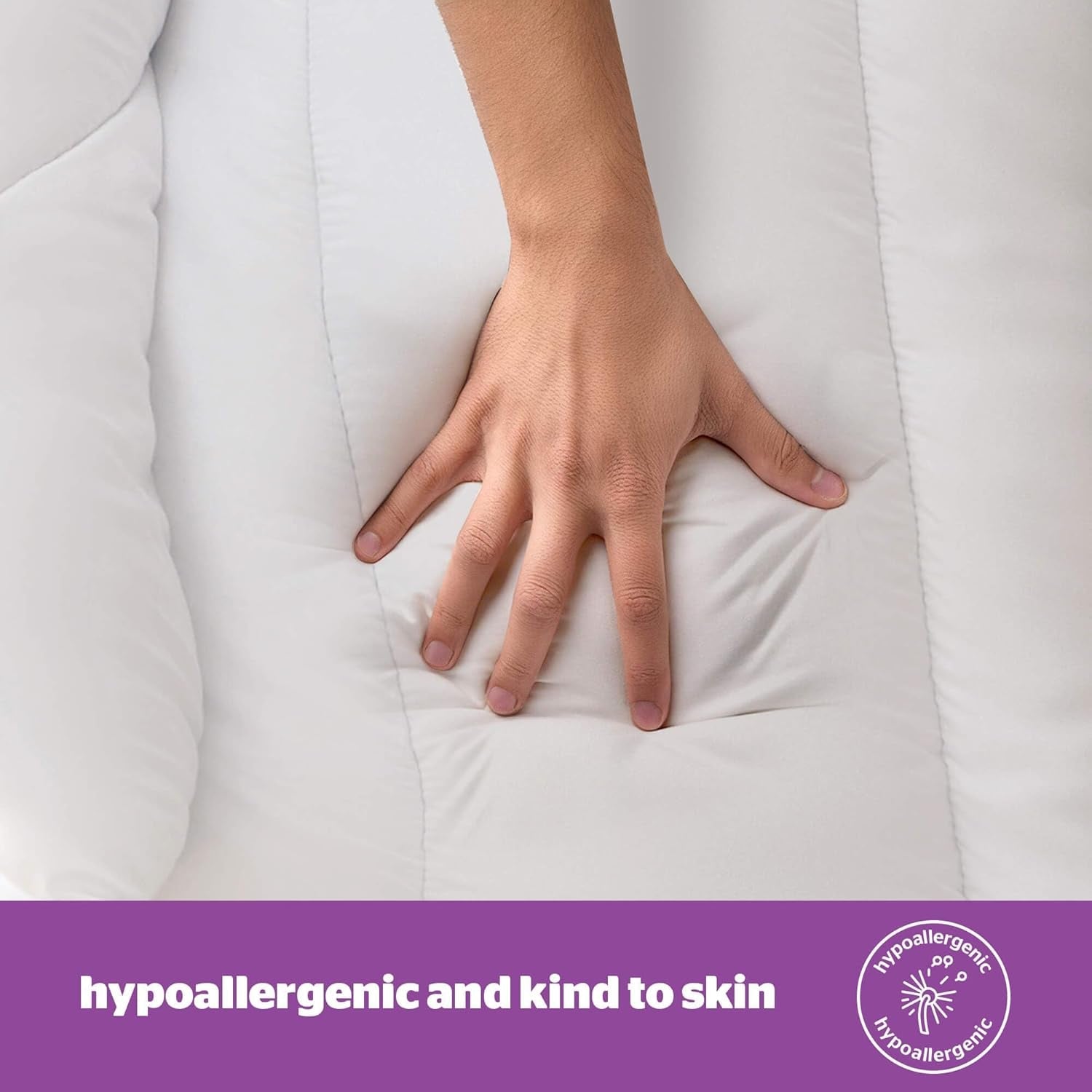 Plapumă Silentnight Deep Sleep, alb, microfibră, alb, pat single Plapumi si pilote Naty Shop