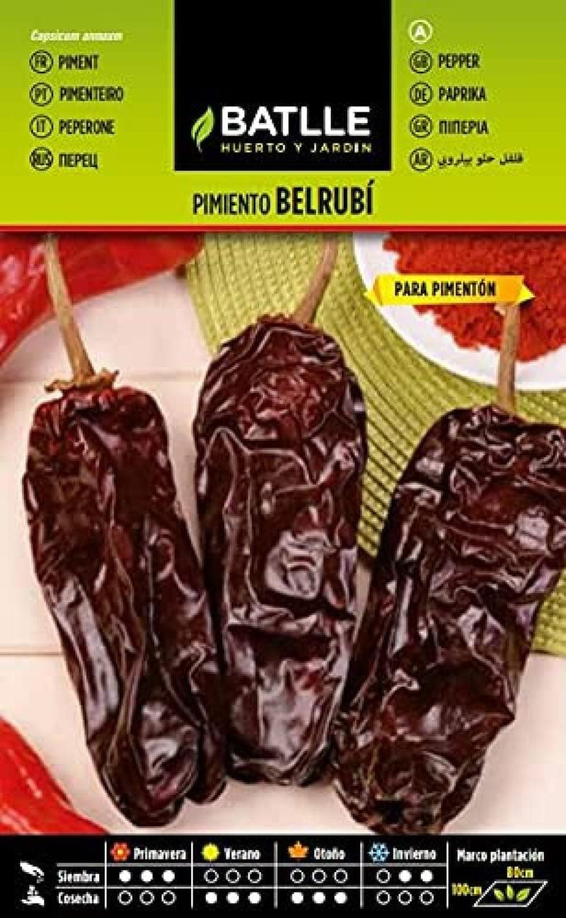 Batlle Gemüsesamen - Chili Paprika - Pimiento Padrón (150 Samen)