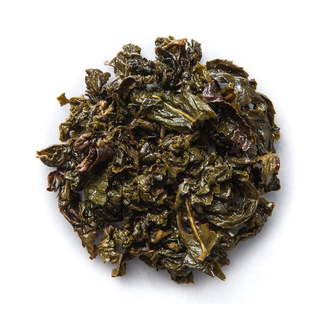 Ceai Dong Ding Oolong din Taiwan - Ceai Oolong direct de la fermierii din Taiwan - Aromă puternică de nuci și flori (100 grame)