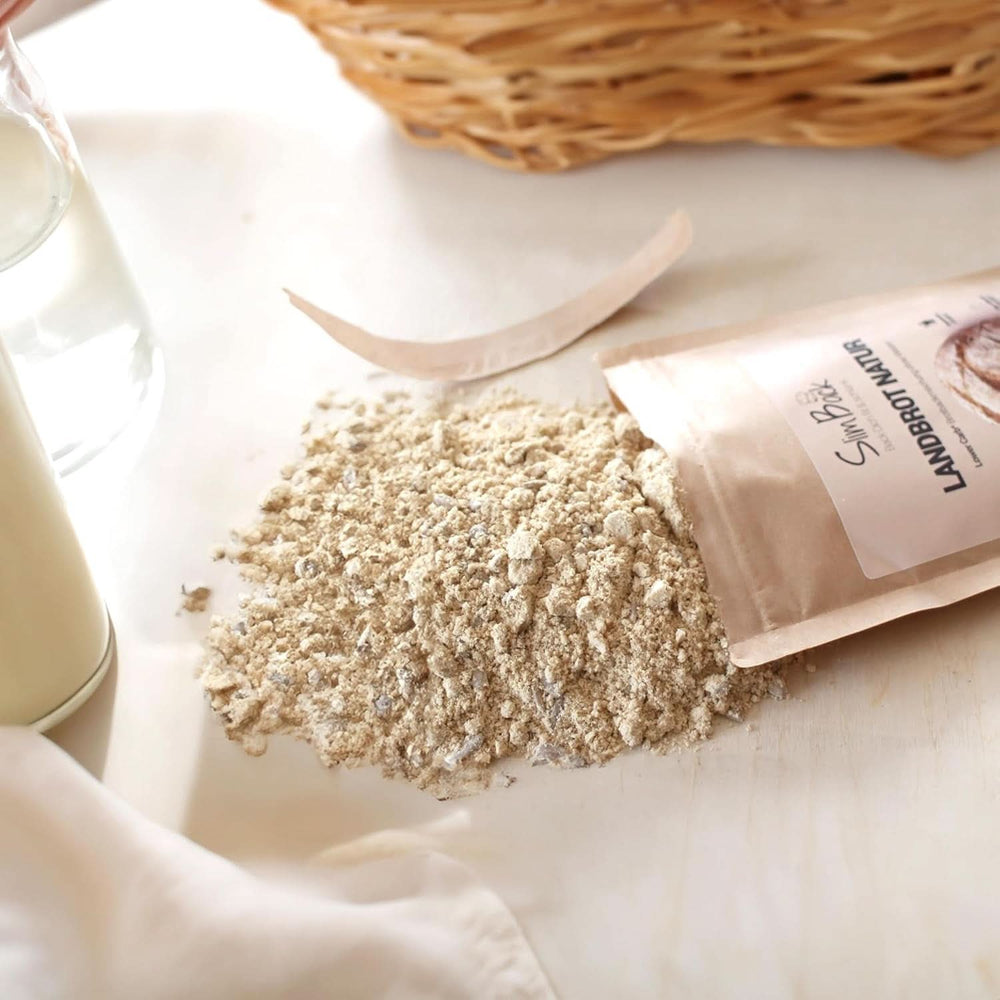 ALACSONY SZÉNhidráttartalmú KENYÉRKEVERÉK, keto, vegán és gluténmentes fehérjekenyér alternatíva szója és gabona nélkül Naty Shop Kitchen