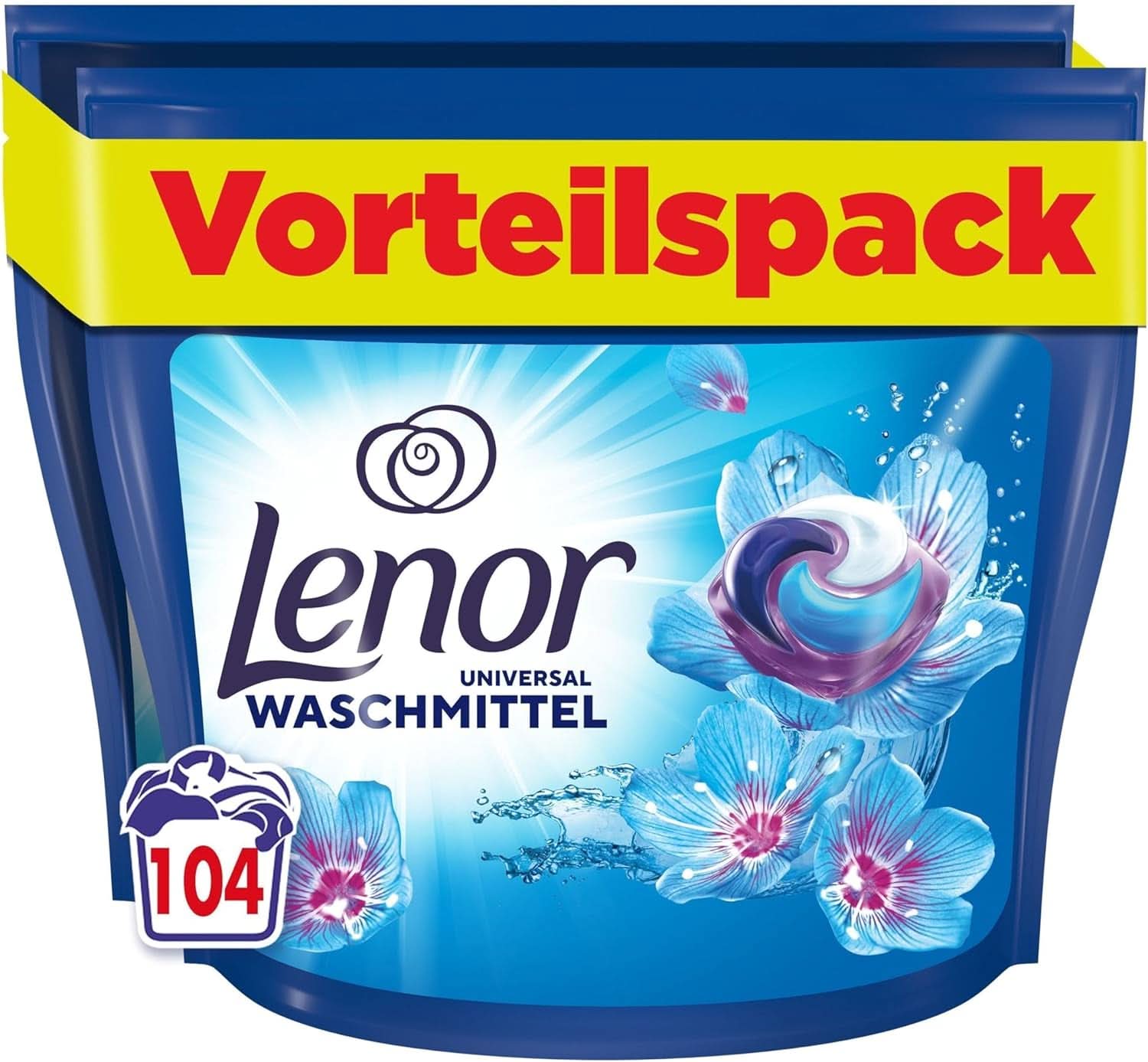 Lenor PODS All-In-1 mosószer, 104 kapszula, 3-szor hosszabb frissesség és mély tisztítás még hideg mosásnál is Naty Shop Új modell