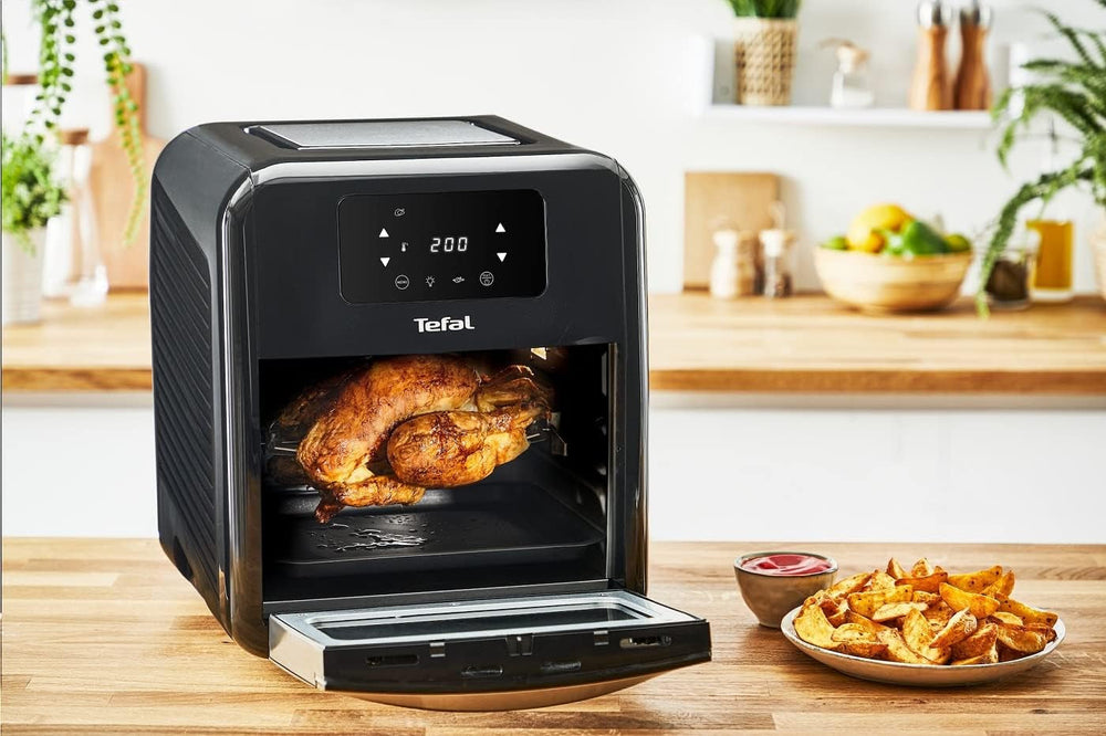 Tefal Easy Fry Oven & Grill 9 az 1-ben forró levegős sütő, 11 l 6 adaghoz, 7 tartozék, 8 program, receptek online Készülékek Naty Shop