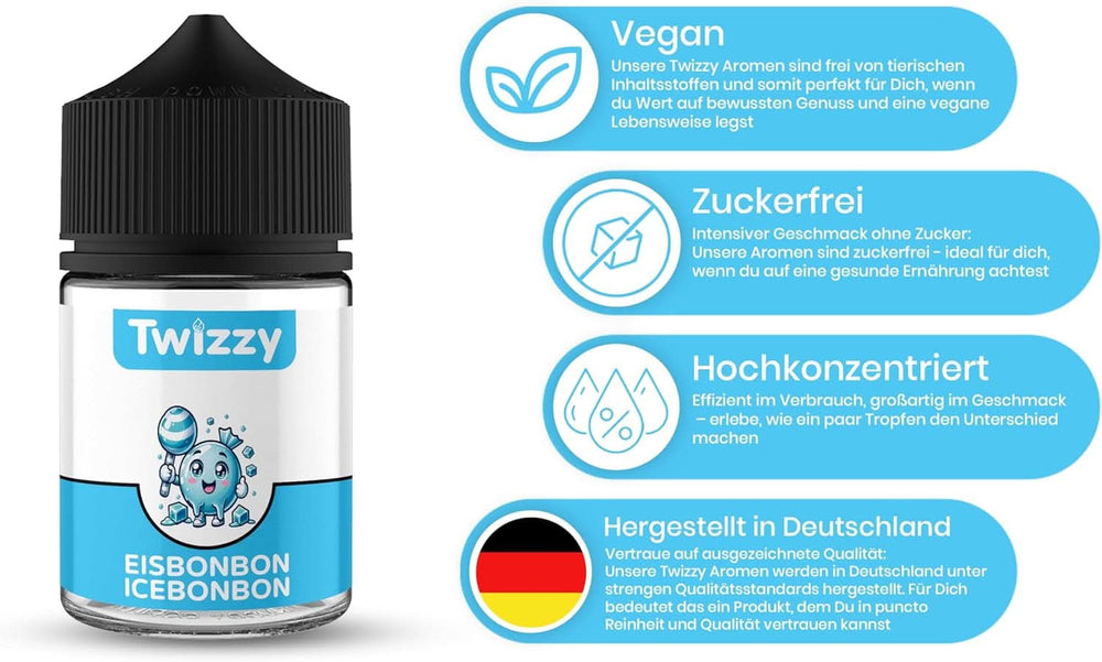 Twizzy Koncentrált Ice Candy Aroma, 60 ml Aromas Naty Shop