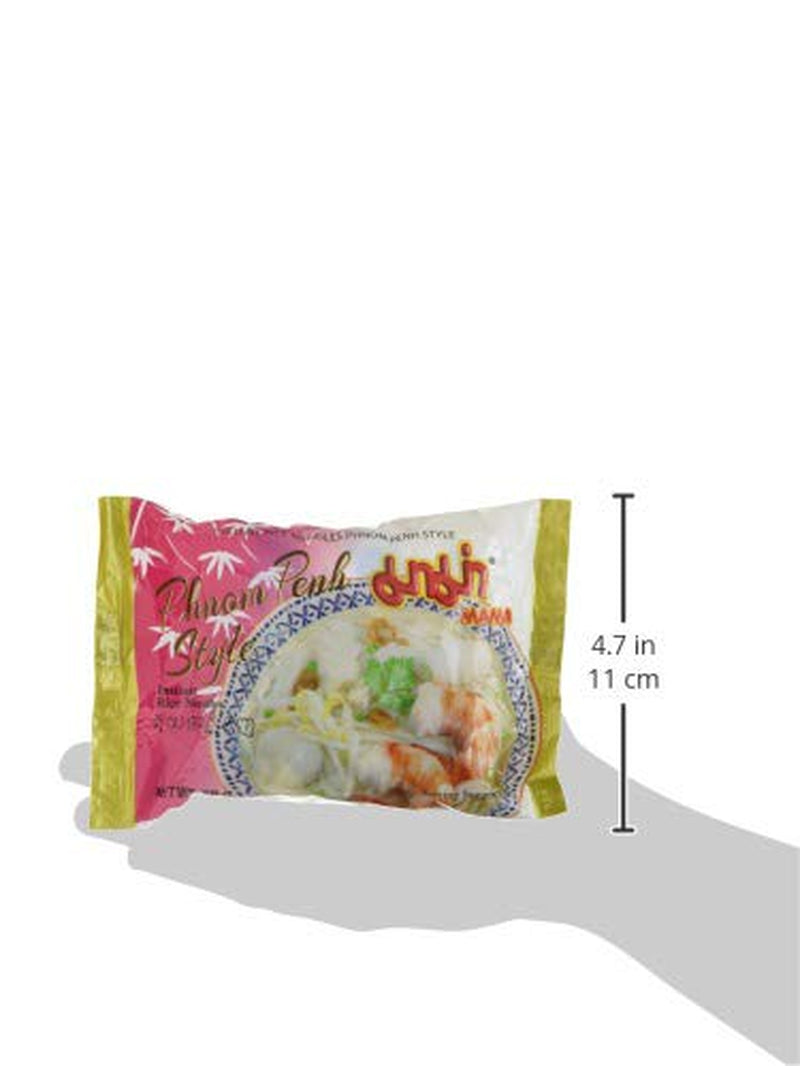 MAMA Phnom Penh instant rizstészta - Keleti stílusú instant rizstészta - Eredeti thai konyha - 12 x 70 g
