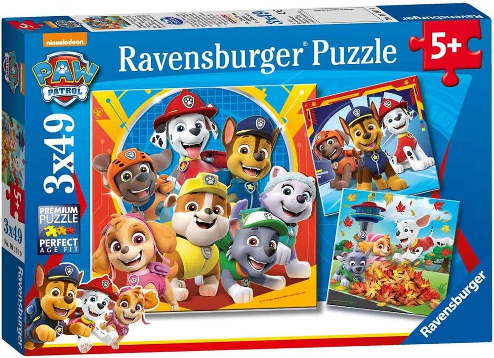 Ravensburger kirakós gyerekeknek 3X49 darabos - Mancs őrjárat - Mancs őrjárat Puzzle Naty Shop Single