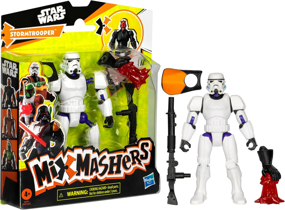 Star Wars Mixmashers Stormtrooper személyre szabható akciófigurák és kiegészítők akciófigurák Naty Shop