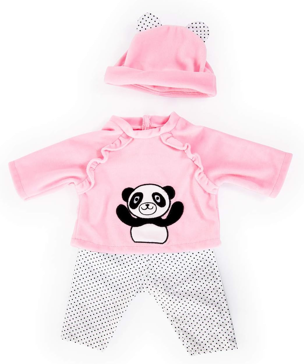 Bayer Design 83884AA Puppenkleidung, Puppenoutfit, mehrteilige Puppenanziehsachen, Puppenzubehör