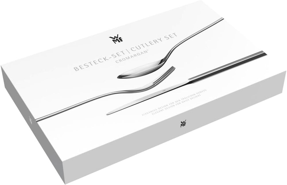WMF Sitello set tacâmuri 6 persoane, Cromargan, set tacâmuri 30 piese, cuțite monobloc Bucatarie Naty Shop