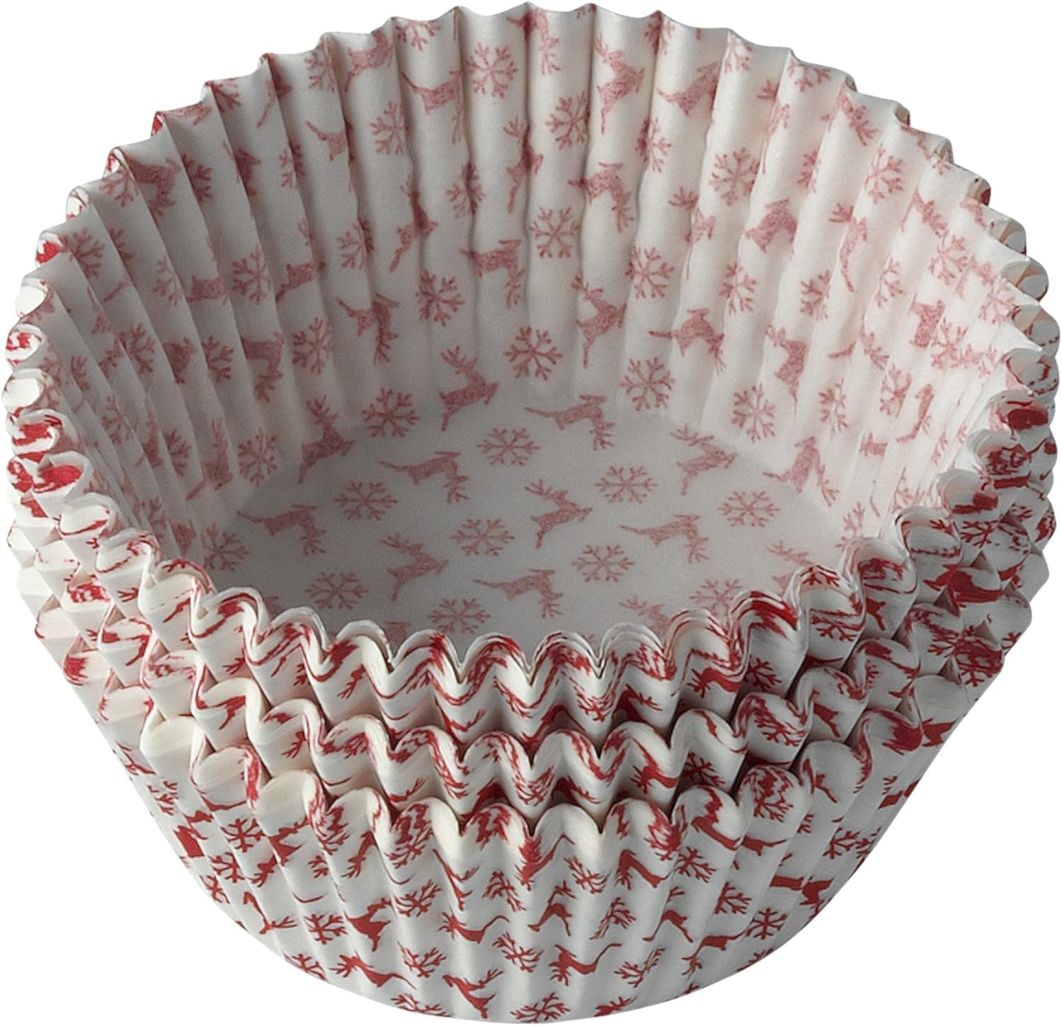 Eredeti Kaiser Inspiration Muffinform-Set 2-Teilig, Muffinblech Mit Xmas Papierbackförmchen Für 12 Muffin, 38 X 27 Cm, Cupcake Forma Antihaftbeschichte, Schwarz Formák és tepsi Naty Shop