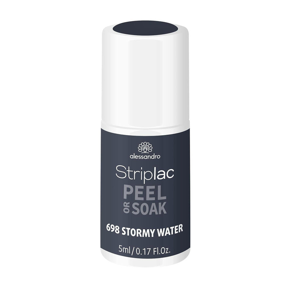 alessandro Striplac UV-Nagellack Flat White – Schonend und langanhaltend – Einfache Entfernung dank Peel-Off-Technologie – Vegan und tierversuchsfrei – 8 ml