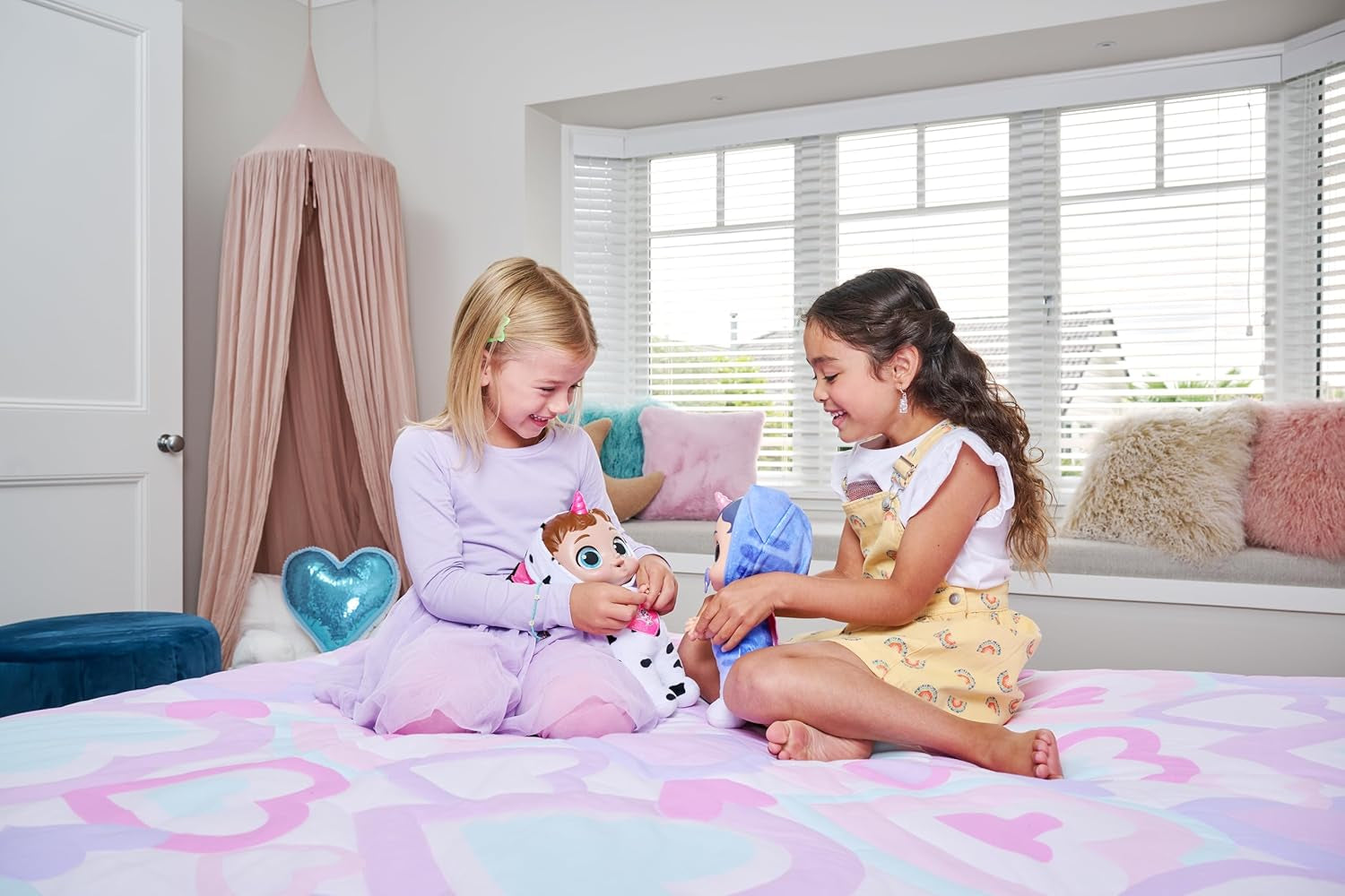 Babycorns Serie 1 von ZURU Magische Babypuppe Katze (Poppy) mit Zubehör, Überraschungs-Unboxing-Spielzeug für Kinder, Mädchen