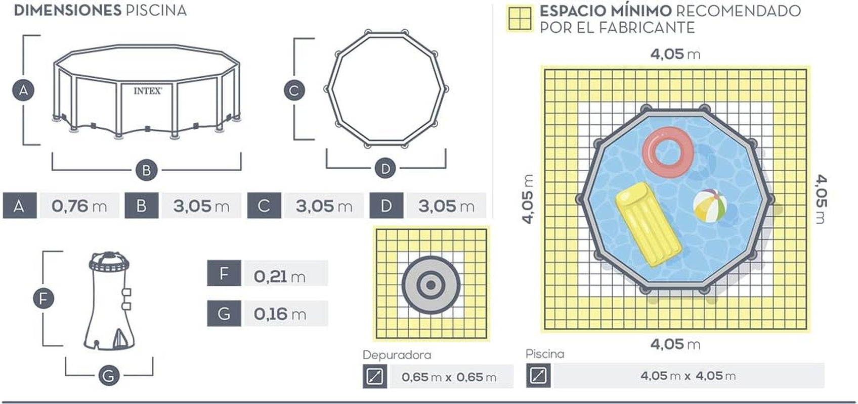 3 m x 76 cm fémvázas medence szűrőszivattyúval 4485 liter kék 305 x 76 cm 28202UK