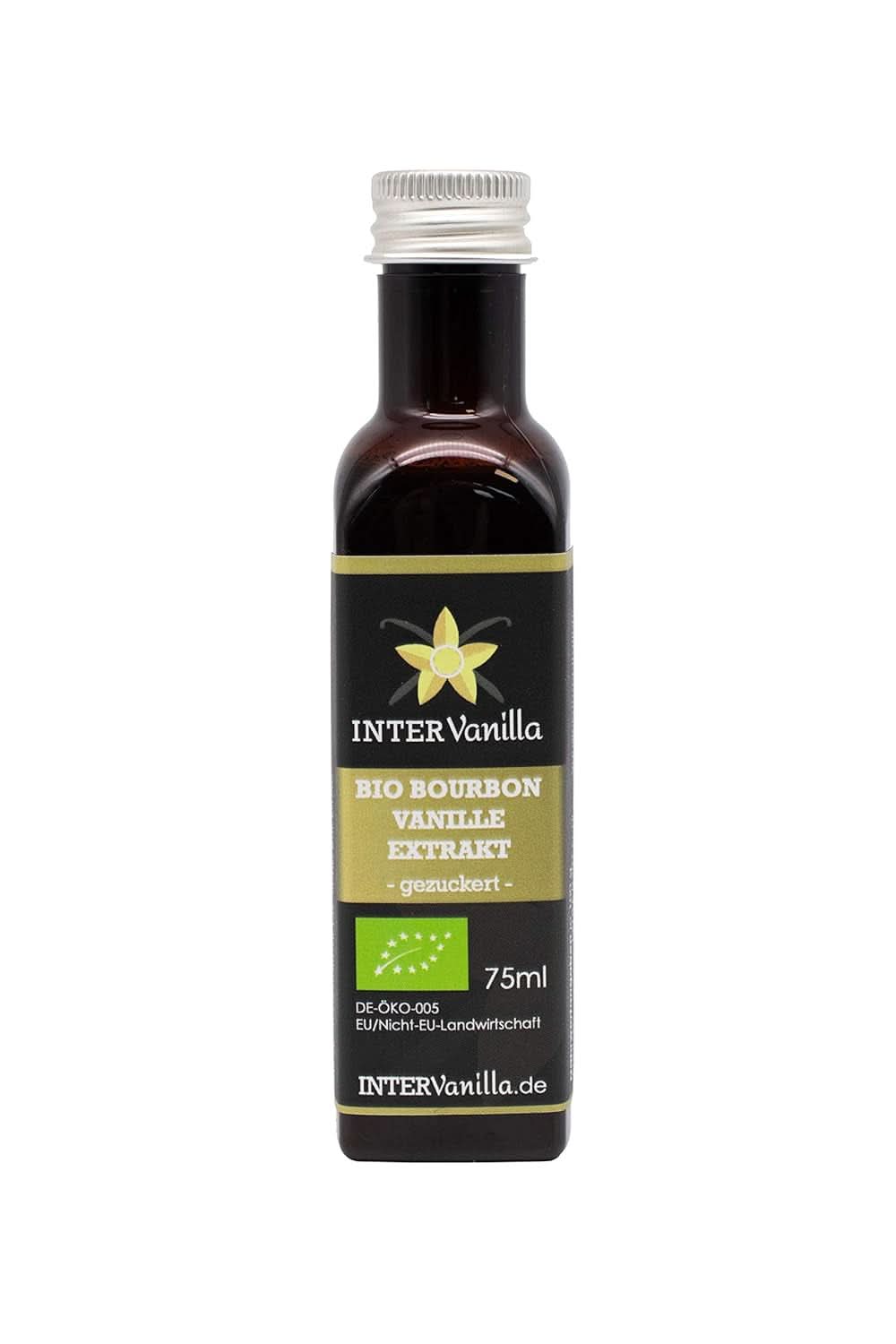 Intervanilla BIO Bourbon vanília kivonat, 75 ml Aromas Naty Shop