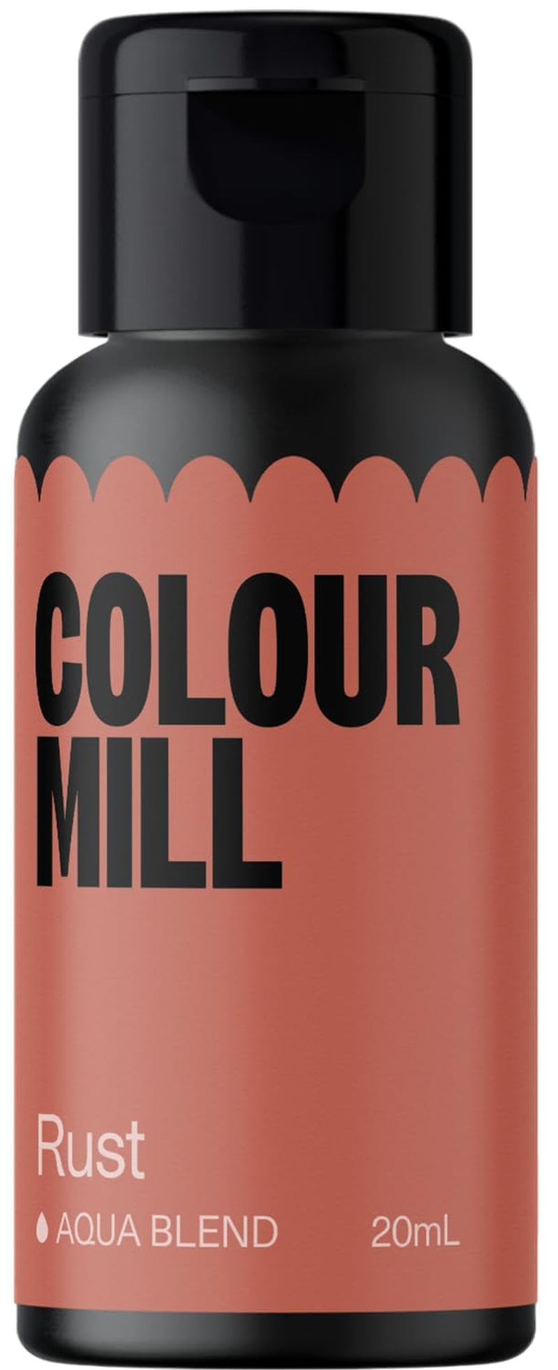 Colorant alimentar pe bază de apă Colour Mill Aqua Blend Burgundy - Foarte intens, concentrat, vegan - 20 ml