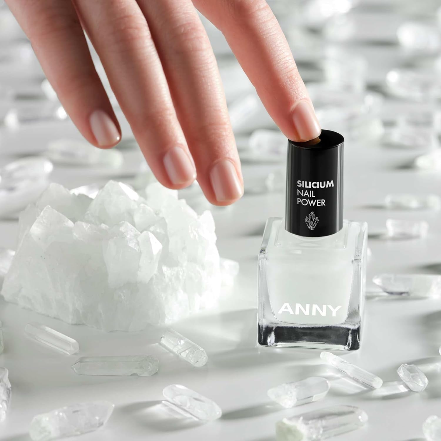 ANNY Silicon Nail Power - Körömápoló 3 az 1-ben: alapozó, erősítő és szépítő - 15 ml