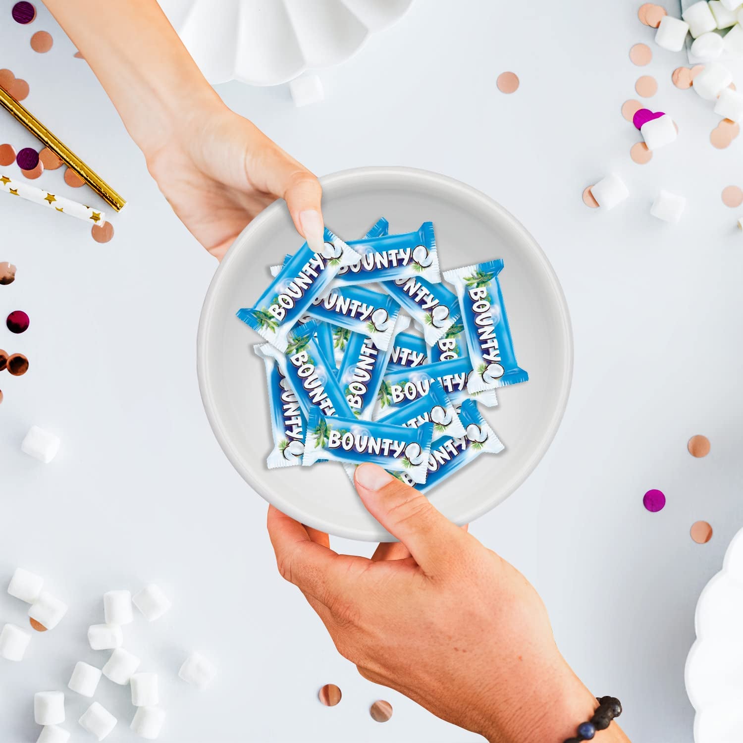 Bounty csokoládészeletek | Kókusz és csokoládé | Különféle csomagméretek