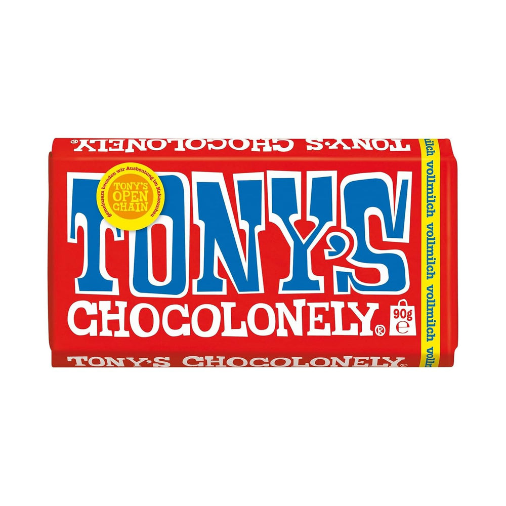 Tony's Chocolonely - Étcsokoládé mandulával és tengeri sóval 90g