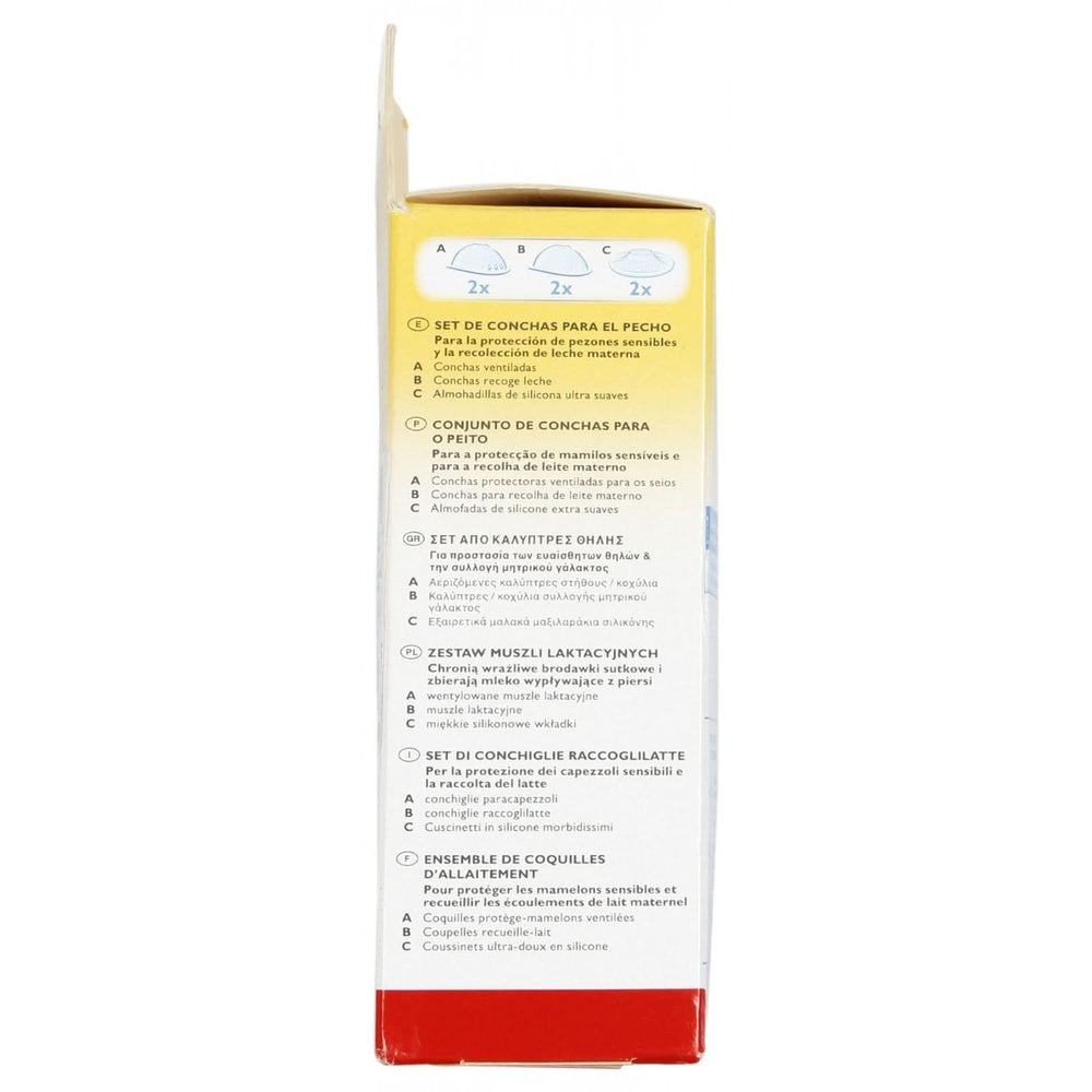 NUK Brustchalen-Szett, 6-Teiliges Komplett-Szett Kiegészítők Étel és szoptatás Bebe Naty Shop