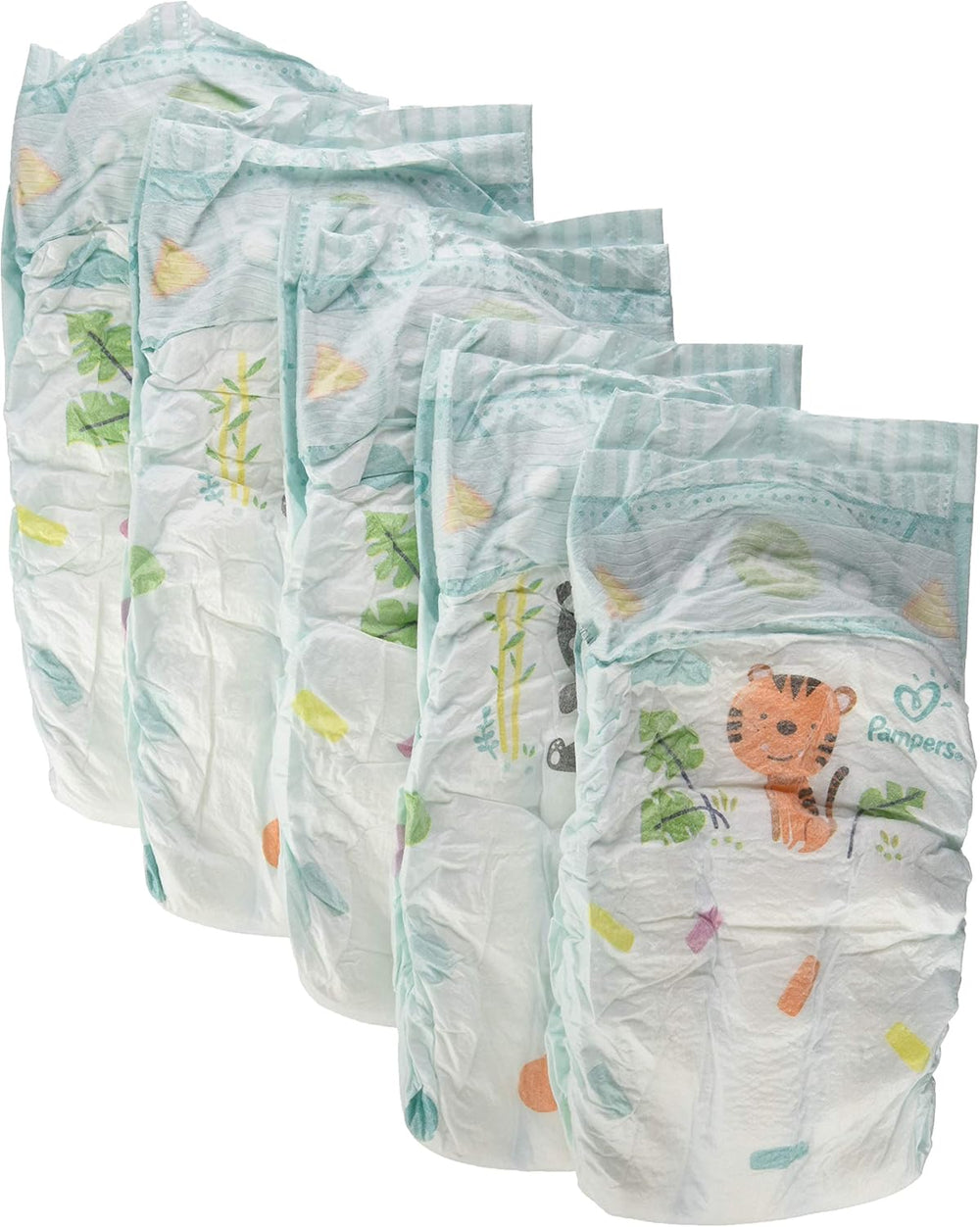 Pelenkák Pampers 81657566 Baby-Dry nadrág, fehér