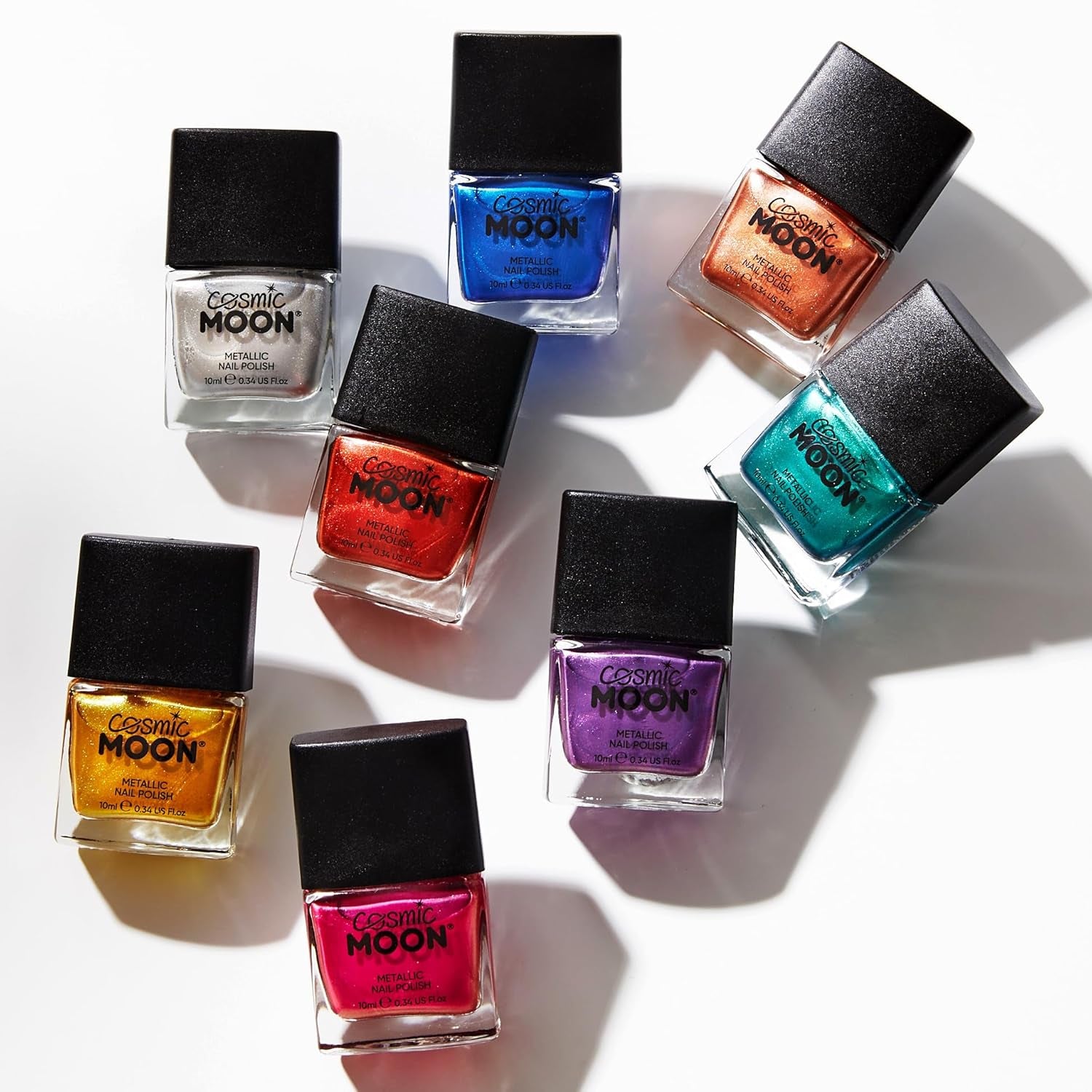 - Fémes körömlakk - 10 ml - Lenyűgöző fémes körmökért - Arany