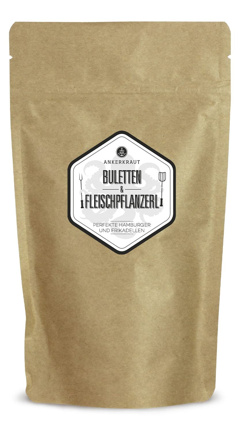 Ankerkraut Bulettes & Fleischpflanzerl, Gewürzmischung für Buletten und Frikadellen, 250g ízesített zacskóban