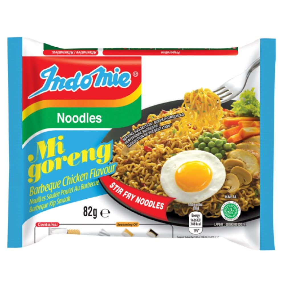 INDOMIE – Instant Mi Goreng tészta – gyűjtőcsomagolás (40 x 80 g)