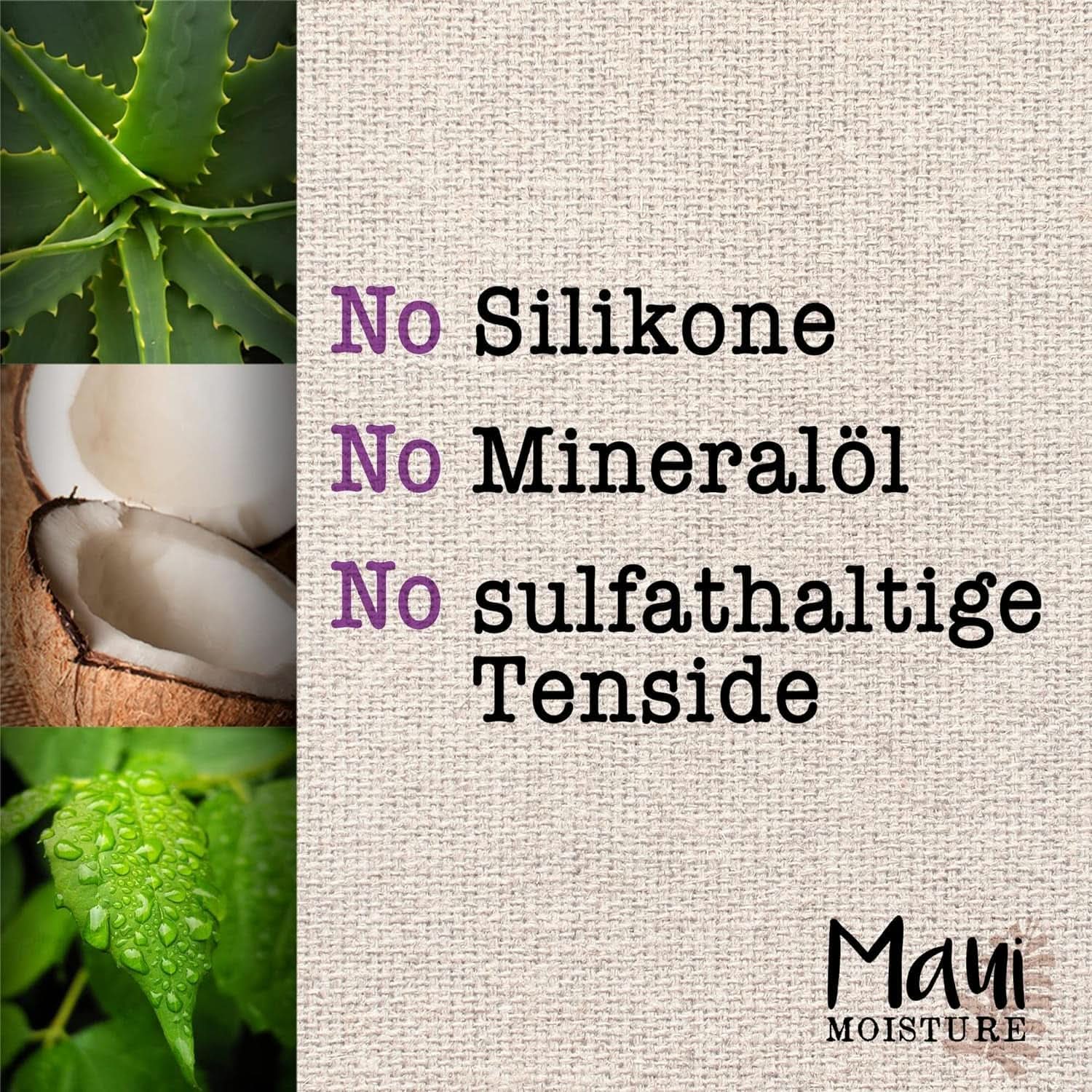 Maui Moisture Revive & Hydrate + Shea Butter, Sampon sau Conditioner, 385 ml Duș și baie Naty Shop