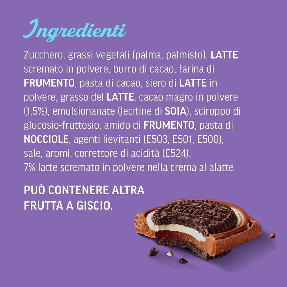 Csokoládé Milka | Csokis szendvics | Milka csokoládészeletek | 90 ml összesen