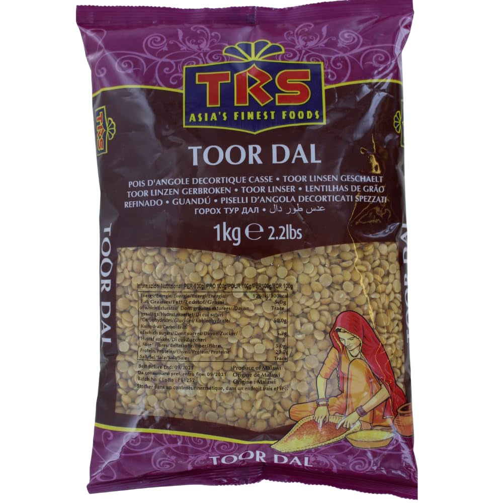 TRS – Toor Dall (természetes) – (1 x 1 kg)