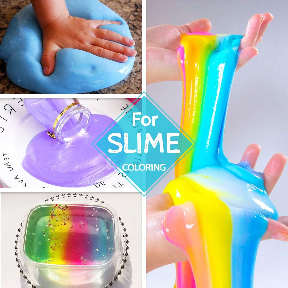 Set 12 coloranti alimentari lichizi, 10 ml fiecare culoare Naty Shop