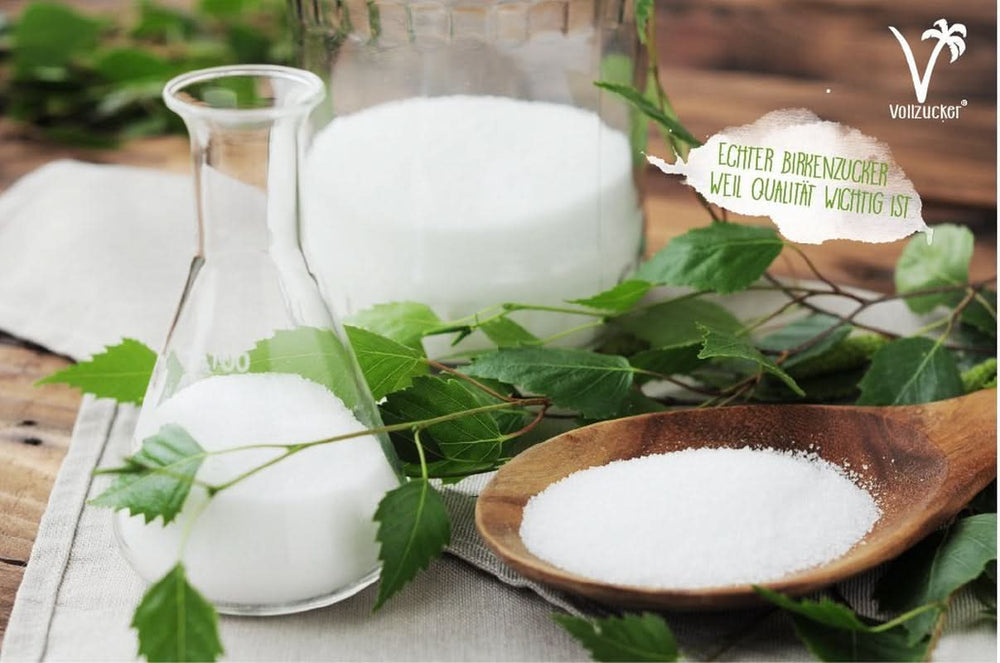 Eredeti nyírfacukor (xilit) Finnországból, 1 kg Sweeteners Naty Shop