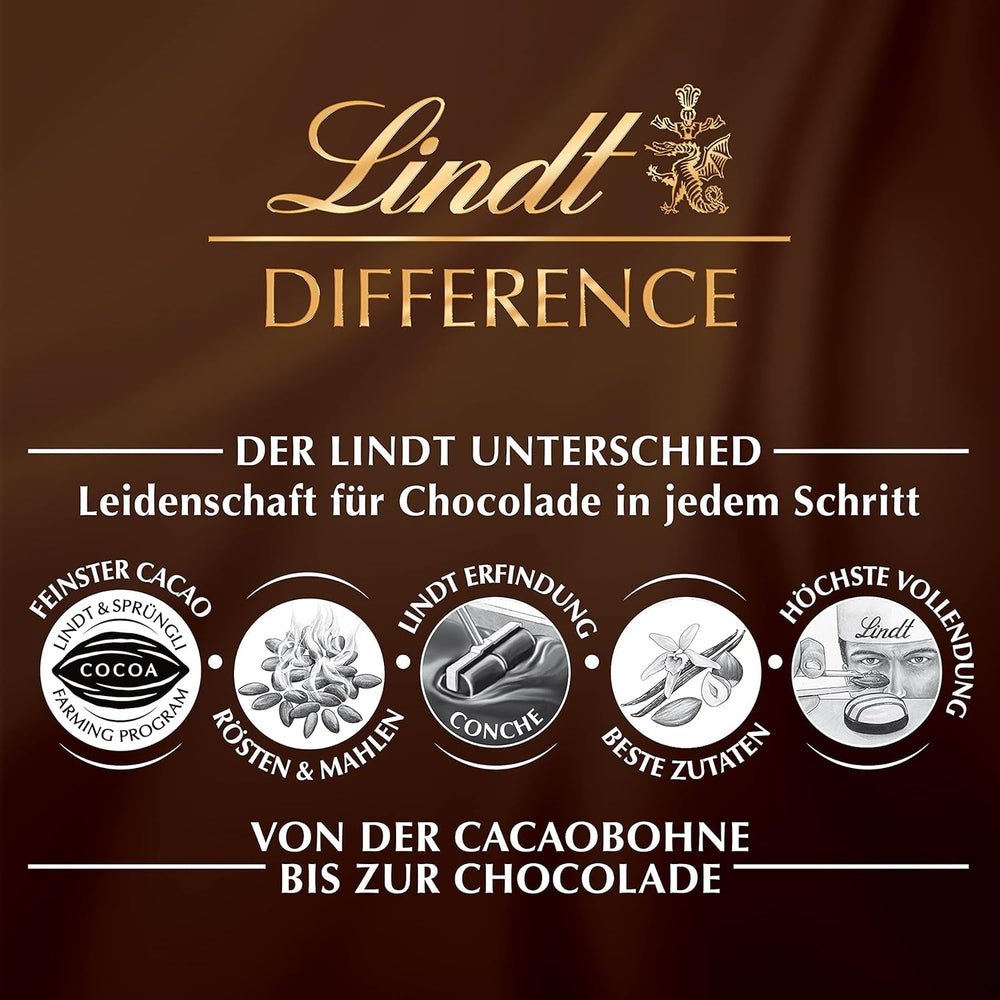 Lindt & Sprüngli Feines Backen Kuchenmischung, Backmischung, 8 Portionen, Lactosefrei, 400 G Amestec pentru copt si gatit Naty Shop