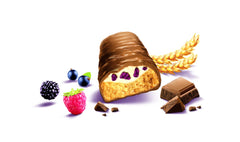 Balisto csokoládécsomag ömlesztett, yoberry, gabonapelyhek és joghurtos csokoládészeletek, 8 x 18,5 g, csokoládé, müzliszeletek, csokoládé csomag (148 g)