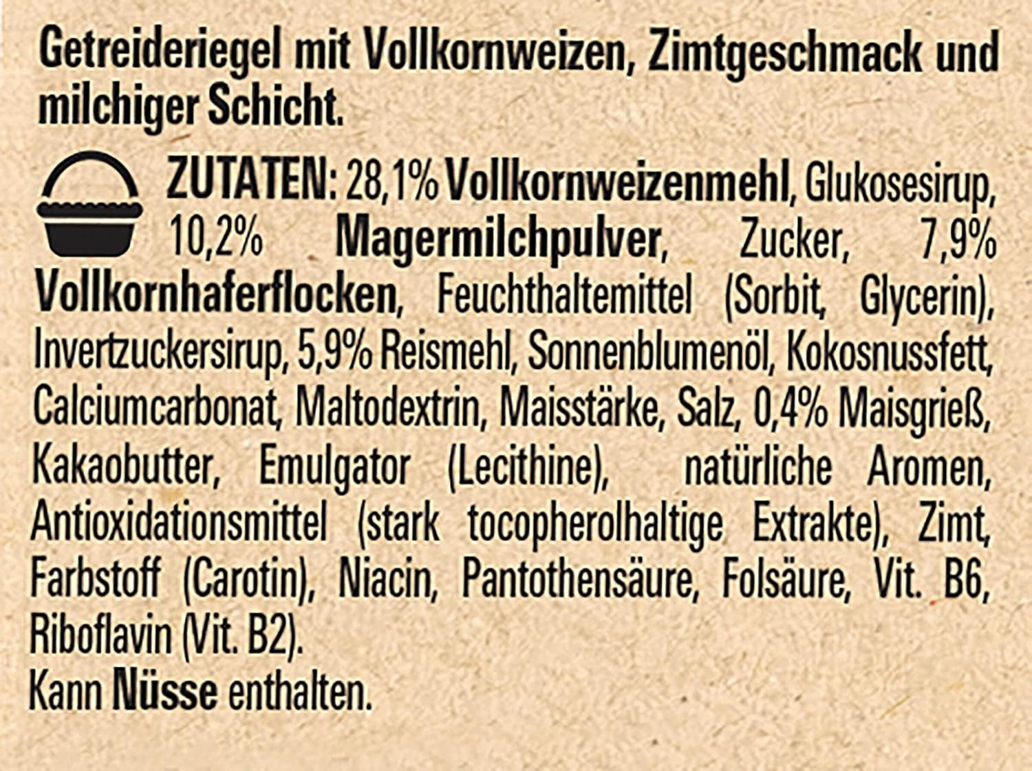 NESTLÉ CINI MINIS fahéjszeletek, teljes kiőrlésű kalcium ropogós snack, 8 csomag (egyenként 4 x 25 g)